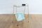 Vintage Magazine Rack with Glass Top 2