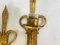 Apliques franceses de hierro dorado, siglo XX. Juego de 2, Imagen 7