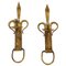 French Gilt Iron Sconces, 20th Century, Set of 2 1