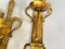 Applique in ferro dorato, Francia, XX secolo, set di 2, Immagine 10