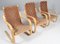 Lounge Chairs attributed to Alvar Aalto for Artek, 1960s, Set of 3 2