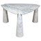 Eros Triangle Center Table aus weißem Carrara Marmor von Angelo Mangiarotti für Skipper, 1970er 1