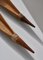 Palm Servierschalen mit Teak Griffen von Illums Bolighus, Dänemark, 1950er, 2er Set 3