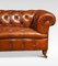 Leather Deep Buttoned Chesterfield Sofa, Image 5