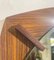 Consola y espejo Mid-Century modernos de madera, Italia, años 60. Juego de 2, Imagen 4