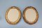 Oval Carved Walnut Picture Frames with Flowers, 1920s, Set of 2, Image 17