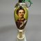 Black Forest Porcelain Tobacco Pipe with King Ludwig II Decor, 1950s 4