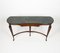 Wall Console Table in Brass and Green Marble by Guglielmo Ulrich, 1940s 2