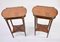 French Side Tables Empire Cocktail Kingwood, Set of 2, Image 4