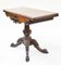 Victorian Card Table in Walnut, 1890s, Image 2