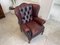 Poltrona Chesterfield Wingback in pelle, Immagine 11