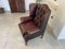 Chesterfield Wingback Armchair in Leather, Image 17