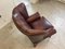 Chesterfield Ohrensessel aus Leder 7