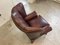Chesterfield Wingback Armchair in Leather, Image 7