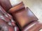 Chesterfield Wingback Armchair in Leather 8