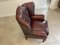 Chesterfield Wingback Armchair in Leather 2