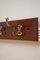 Victorian Brass Coat Hooks Rack, 1880s, Image 13