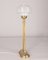 Vintage Italian Table Lamp in Golden Brass, 1960s 2