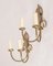 Vintage Wall Lamps in Golden Brass, Set of 2 2