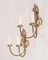Vintage Wandlampen aus Goldenem Messing, 2 . Set 2