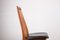 Eva Chairs in Teak and Black Skai by Niels Koefoed for Koefoeds Hornslet, Set of 6, 1960s, Image 8