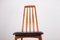 Eva Chairs in Teak and Black Skai by Niels Koefoed for Koefoeds Hornslet, Set of 6, 1960s 18