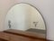 Vintage Crescent Mirror, 1940s 12