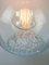 Lámpara colgante italiana Mid-Century de cromo y cristal de Murano, Imagen 4
