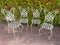 Provencal Armchairs in Wrought Iron, 1960s, Set of 4 2