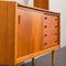 Vintage Danish Teak Bookcase with Hidden Desk, 1960s 15