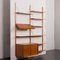 Vintage Danish Teak Wall Unit with Sliding Doors by Poul Cadovius, 1960s, Image 3