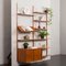 Vintage Danish Teak Wall Unit with Sliding Doors by Poul Cadovius, 1960s, Image 4