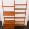 Vintage Danish Teak Wall Unit with Sliding Doors by Poul Cadovius, 1960s 9