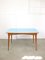 Mid-Century Italian Wooden Dining Table with Chairs in Blue, Set of 5 14