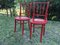 Red Bistro Chairs from Lichtig, 1900s, Set of 2 1