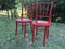 Red Bistro Chairs from Lichtig, 1900s, Set of 2 4