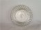Large Portuguese Round Clear Glass Ceiling or Wall Lamp, 1990s, Image 3