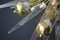 Sputnik Kronleuchter mit pinken, rauchfarbenen und klaren Muranoglasspitzen, 2000er 15