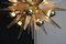 Sputnik Chandelier with Pink, Smoke and Clear Crystal Murano Glass Spikes, 2000s, Image 7