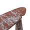 Mid-Century Italian Console Table in Red Marble by Angelo Mangiarotti for Skipper, 1970s, Image 4