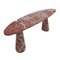 Mid-Century Italian Console Table in Red Marble by Angelo Mangiarotti for Skipper, 1970s, Image 5