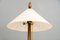 Floor Lamp in Wood with Fabric Shade, Vienna, 1950s 11