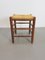 Mid-Century Danish Papercord and Rope Beech Stool, 1960s, Set of 2 10