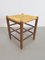 Mid-Century Danish Papercord and Rope Beech Stool, 1960s, Set of 2, Image 6