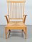 Mid-Century Dutch Beech Relax Chair with Rush Seat, 1960s 10