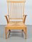 Mid-Century Dutch Beech Relax Chair with Rush Seat, 1960s, Image 10
