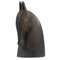 Vintage Scandinavian Horse Head Sculpture attributed to Anette Edmark, 1980s, Image 1