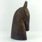 Vintage Scandinavian Horse Head Sculpture attributed to Anette Edmark, 1980s 2