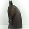 Vintage Scandinavian Horse Head Sculpture attributed to Anette Edmark, 1980s 5