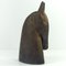 Vintage Scandinavian Horse Head Sculpture attributed to Anette Edmark, 1980s 7